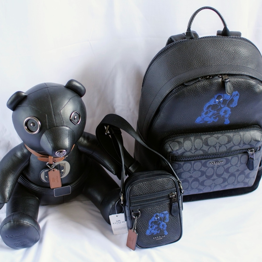 Marvel | Coach Leather Black Panther Bundle